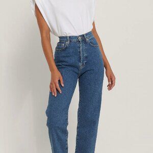 NAK-D High Rise Straight leg jeans